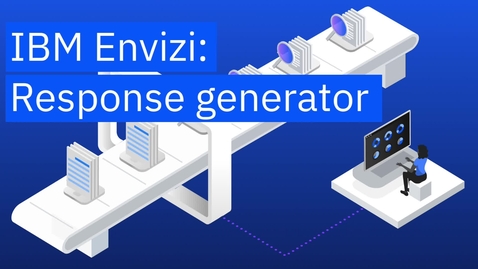 Thumbnail for Response generator in IBM Envizi