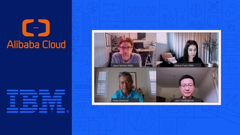 Thumbnail for entry Alibaba brings IBM Cloud services to their customers using IBM Cloud Satellite