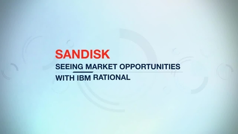 Thumbnail for entry SanDisk reduces critical portfolio analysis reporting steps from two weeks to one day