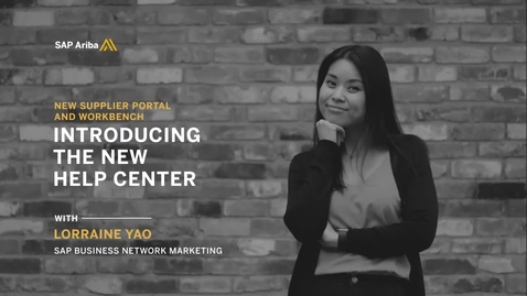 Thumbnail for Supplier Help Already Logged In