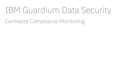 Thumbnail for Guardium Data Protection - Centralize Compliance Monitoring
