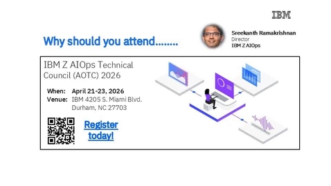 Thumbnail for Why should you attend the AOTC 2026