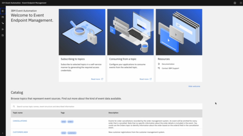 Thumbnail for Manage and Govern Events with Event Endpoint Management