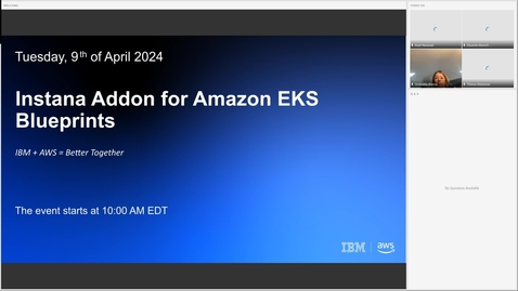 Thumbnail for entry Instana Addon for Amazon EKS Blueprints