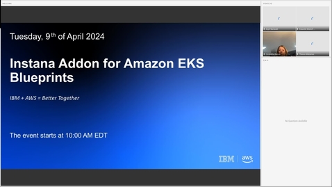 Thumbnail for Instana Addon for Amazon EKS Blueprints