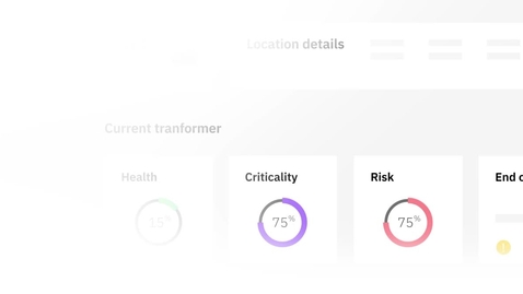 Thumbnail for IBM Maximo - Predictive maintenance - full-width leadspace - super