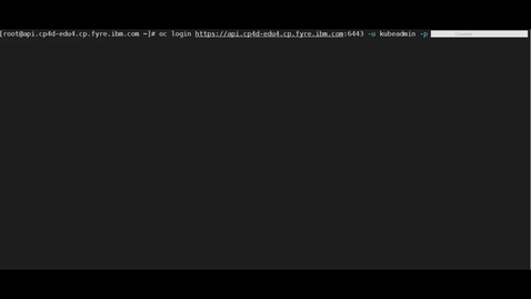 Thumbnail for Install Watson Studio in IBM Cloud Pak for Data