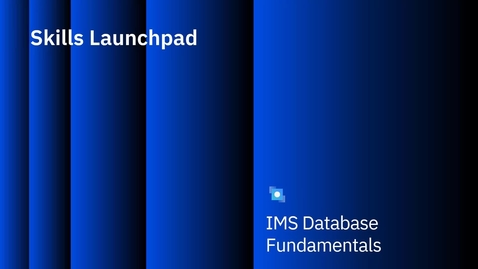 Thumbnail for entry Unit 8, Section 3: Data Sharing, Part 2 (DBRC Share-Level Options)