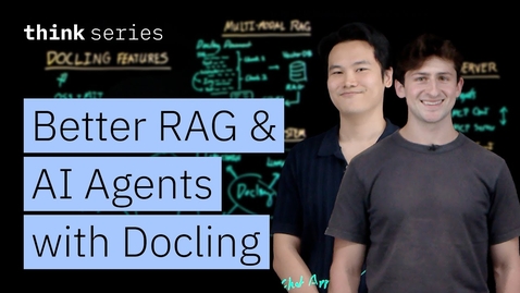 Thumbnail for Unlock Better RAG &amp; AI Agents with Docling
