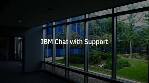 Thumbnail for entry IBM Chat with Support for IBM i Products