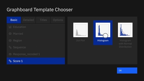 Thumbnail for SPSS - Visualization and Reporting