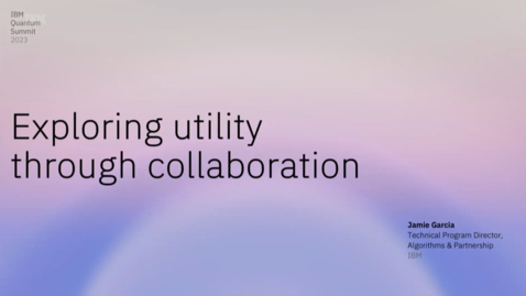 Thumbnail for entry Exploring Utility through Collaboration