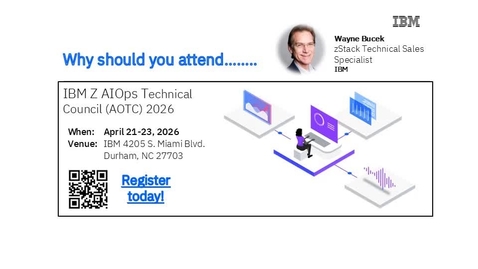 Thumbnail for Why should you attend the AOTC 2026