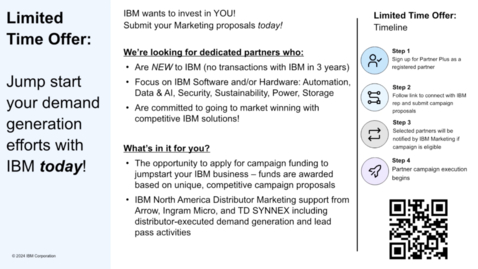 Thumbnail for Jump start your demand generation efforts with IBM today