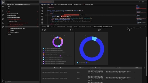 Thumbnail for entry IBM Quantum Safe Explorer