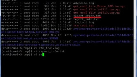 Thumbnail for entry IBM Spectrum LSF RTM Support tool