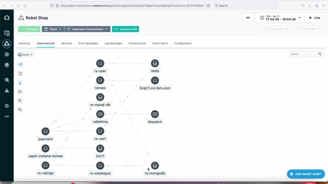 Thumbnail for Instana Observability for z/OS detailed demonstration