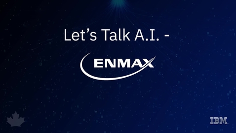 Thumbnail for entry Let's Talk AI with Scott Bowman, Inventory &amp; Field Services Analytics Specialist at ENMAX