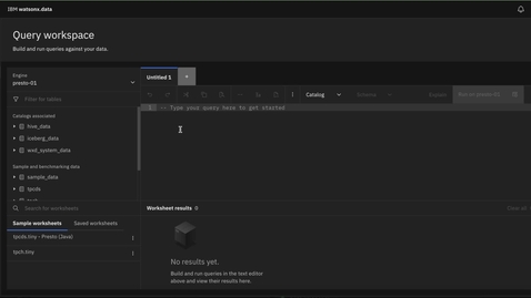 Thumbnail for Unlocking Data Insights with watsonx.data on IBM Power