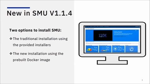 Thumbnail for New in Service Management Unite 1.1.4 -- Faster installation with Docker image