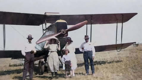 Thumbnail for entry Qantas' earliest days of flight comes to life with AI