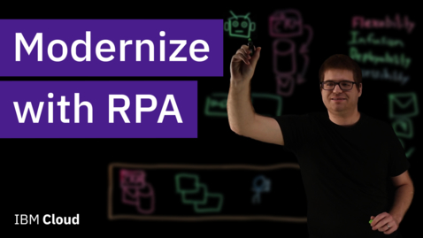 Thumbnail for entry What is Robotic Process Automation (RPA)?