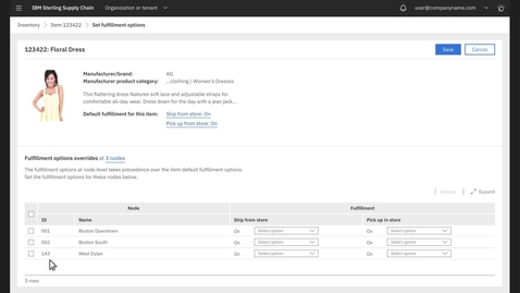 Thumbnail for entry IBM Sterling Order Management Suite - React Quickly to Changes