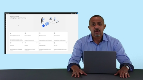 Thumbnail for IBM API Connect를 통한 API 생성, 관리, 보안 지원, 소셜화