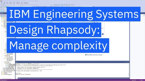 Thumbnail for entry Managing complexity with Model Based Systems Engineering