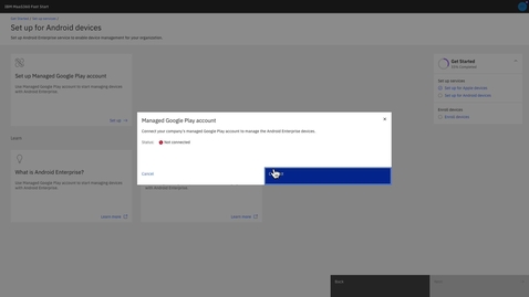 Thumbnail for Google MaaS360 Fast Start