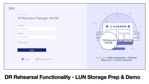 Thumbnail for entry Episode 3 - Configuring Managed LPARs for DR Rehearsal Operations