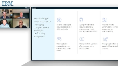 Thumbnail for IBM Maximo Transportation webinar: shift your transportation strategy into high gear