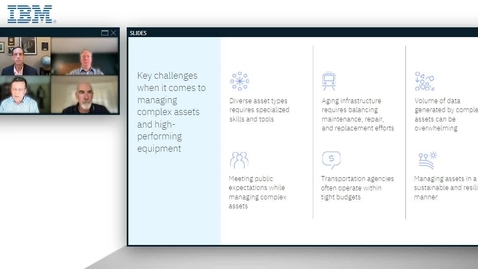 Thumbnail for entry IBM Maximo Transportation webinar: shift your transportation strategy into high gear