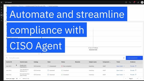 Thumbnail for Continuous Compliance with IBM Concert