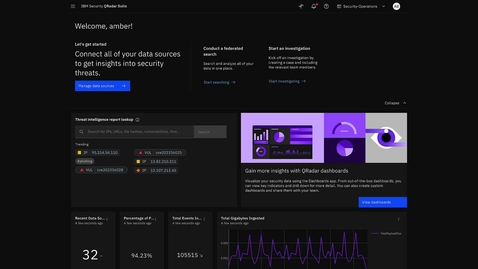 Thumbnail for IBM Security QRadar SIEM (Cloud-Native) Demo