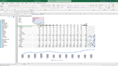 Thumbnail for entry IBM Planning Analytics for Excel - Drill down