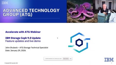 Thumbnail for Accelerate with ATG - IBM Storage Ceph 9.0 Update