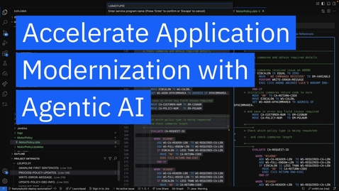 Thumbnail for Accelerate Application Modernization with Agentic AI