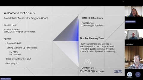 Thumbnail for IBM GSAP; Emerging Tech + Enterprise Computing + z OS (4Q24 - Paul Newton)