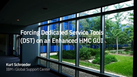 Thumbnail for Forcing DST for a Partition on an HMC-Managed System