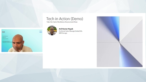 Thumbnail for entry Quick Demo of IBM Storage Flashsystem Cybervault with Anil Nayak