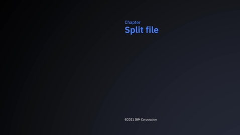 Thumbnail for SPSS Statistics Early Access Program - Split file
