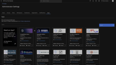 Thumbnail for QRadar SOAR: Integrations Overview