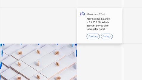 Thumbnail for Put AI to work in financial services to transform customer service