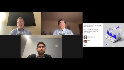 Thumbnail for Webinar - The High Cost of Maintaining the Status Quo: Why Asset Management Teams Cannot Afford to Stand Still