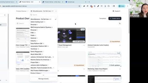 Thumbnail for IBM Navattic 101 session