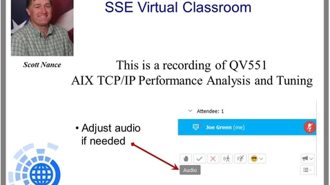 Thumbnail for entry SSE - AHQV551 AIX TCPIP Performance Analysis and Tuning-Unit3