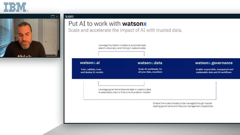 Thumbnail for Webinar: How to scale AI workloads taking an open data lakehouse approach