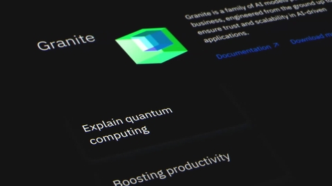 Thumbnail for Granite animated UI leadspace 16:9