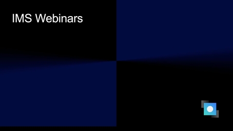 Thumbnail for What's new in IMS 15.4: deep dive